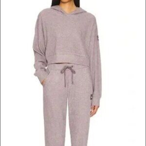 Alo Muse Hoodie and Jogger Set (Raisin), size XS